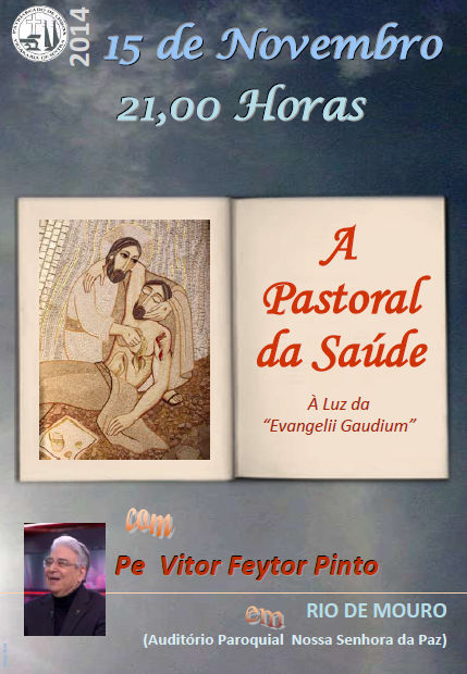 Cartaz A pastoral da saude Rio de Mouro 2014