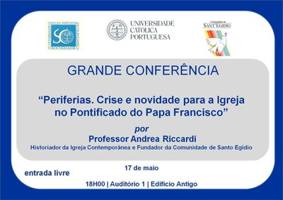 Conferencia Andrea Riccardi