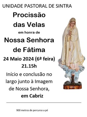 procissao velas 2024