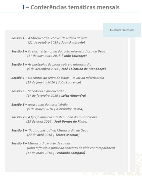 conferencias mensais