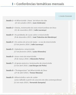 conferencias mensais