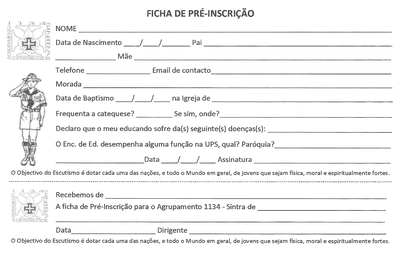 CNE Agr 1134   Ficha de pre inscricao