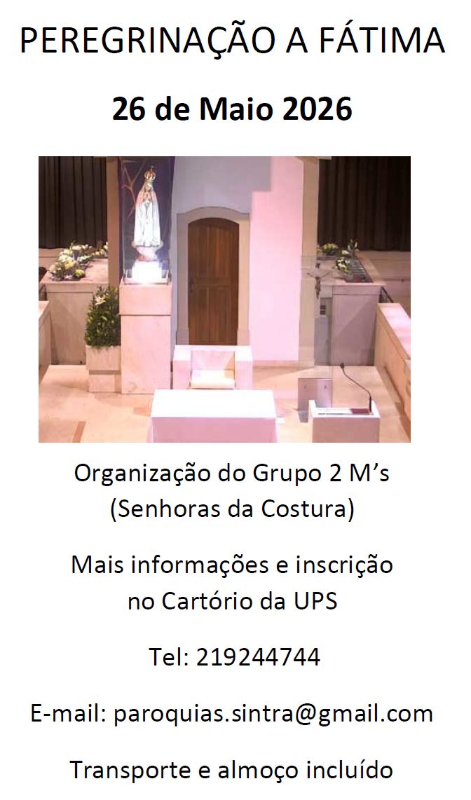 peregrinacao fatima 2026